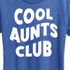 Women's - Instant Message - Cool Aunts Club Short Sleeve Graphic T-Shirt - 2 of 4