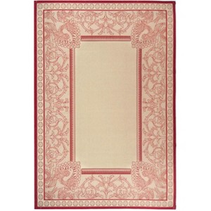 Courtyard CY2965 UV & Stain Resistant Non-Shedding Power Loomed Indoor/Outdoor Rugs - Safavieh - 1 of 4