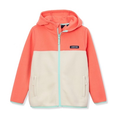 Lands' End Kids Fleece Full Zip Jacket with Hood