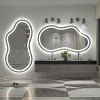 Apmir Super Bright 192 LEDs/m LED Lighted Anti-Fog Tempered Glass Irregular Bathroom/Vanity Mirror with ETL & 3-Year Warranty - 3 of 4