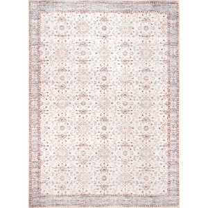 Nuloom Gemma Pet Friendly Machine Washable Transitional Floral Area Rug - 1 of 4