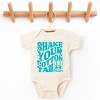 The Juniper Shop Shake Your Cotton Tail Wavy Baby Short Sleeve Bodysuit - 3 of 4
