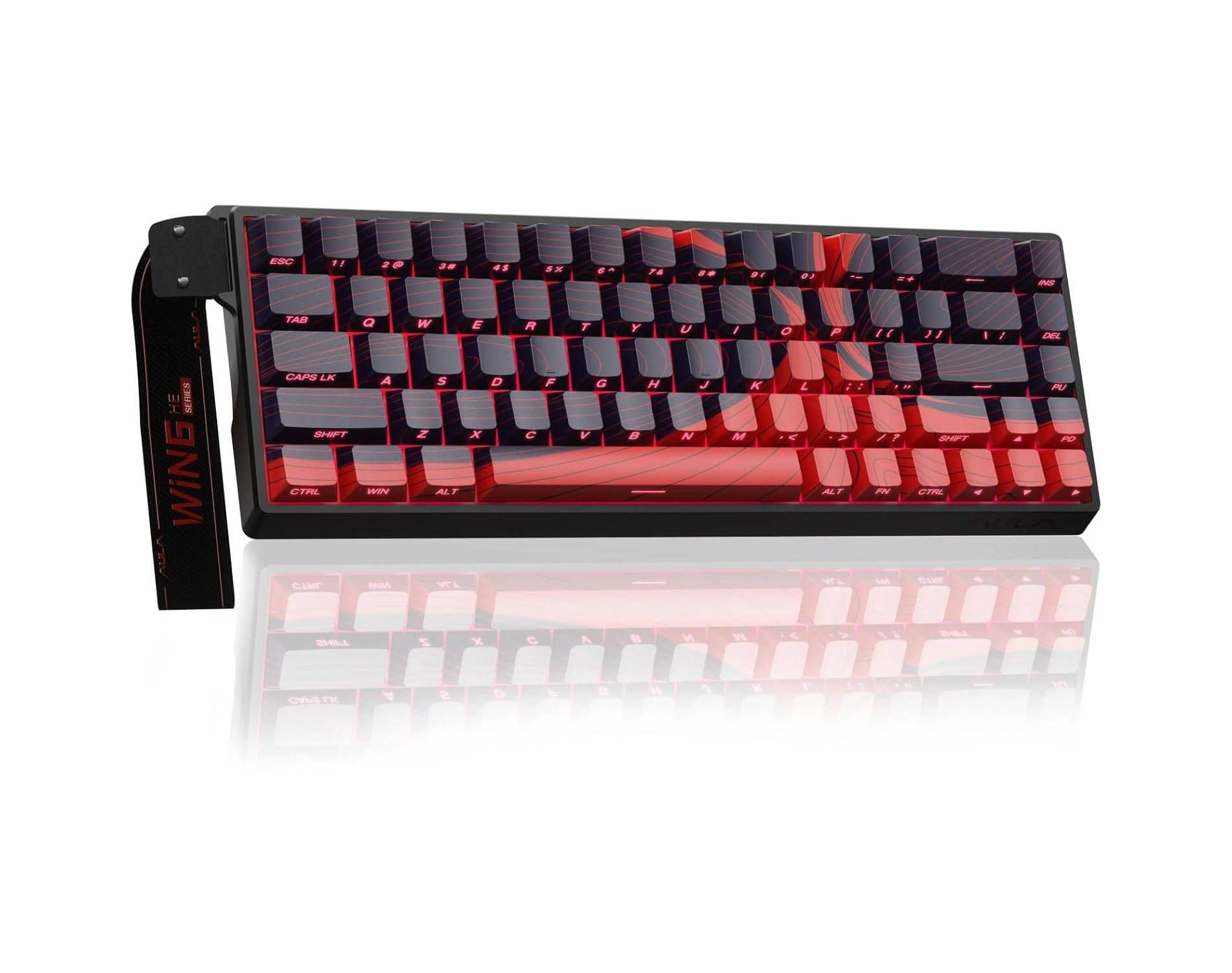 AULA WIN68 HE 60% Gaming Wired Keyboard, RGB, Hot Swappable Switch, Rapid Hall Effect, 0.125ms, 8kHz Polling Rate