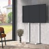 Artloge Wall TV Stand Free Standing Mount Stand Universal White Mount with Height Adjustable Bracket for 32-65" or 32-100" Plasma Screen,LED,LCD,OLED - 4 of 4