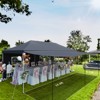 10x20 Pop Up Canopy Tent, Commercial Heavy Duty Canopy Tents for Parties with Roller Bag, 10x20 Tents with 6 Removable Sidewalls, 6 Sand Bags - 2 of 4
