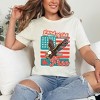 Simply Sage Market Women's Distressed Patriotic Free Eagle Short Sleeve Graphic Tee - 2 of 4