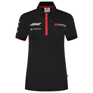 Haas Racing F1 2023 Women's Team Fitted Polo Shirt - 1 of 4