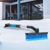 iMountek"3-in-1 Extendable Windshield Ice Scraper, Snow Broom & Shovel for Car Frost and Snow Removal" BlackOrange&Blue - 4 of 4