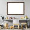 Amanti Art Regis Barnwood Mocha Narrow Framed Dry Erase Magnetic Board - 4 of 4