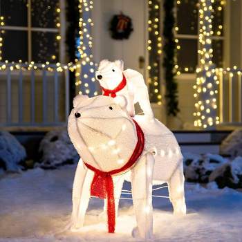 Joiedomi 5ft 3d Cotton Snowman 170 Led Warm White Led christmas