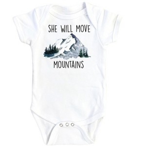 Mountain Move - Baby Boy Girl Clothes Infant Onesie® Funny Cute Newborn GS1 - 1 of 1