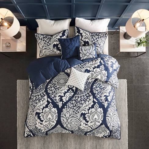 Indigo Adela Duvet Cover Set King California King 6pc Target