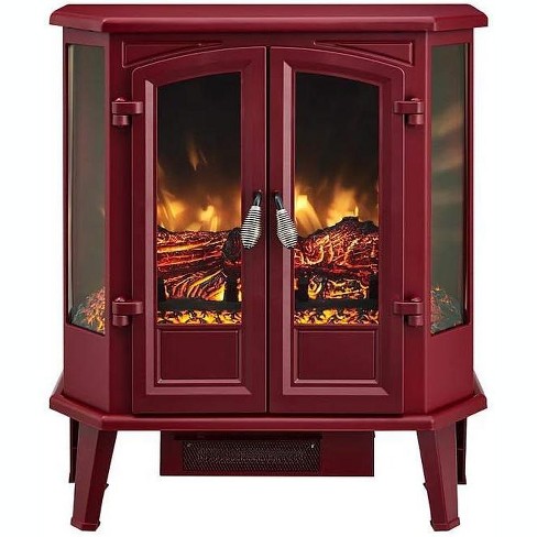 Country Living Infrared Freestanding Electric Fireplace Stove