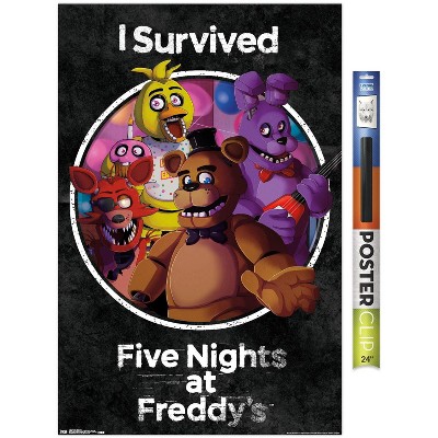 Trends International Five Nights At Freddy's: Security Breach - Group  Unframed Wall Poster Print Black Clip Bundle 22.375 X 34 : Target