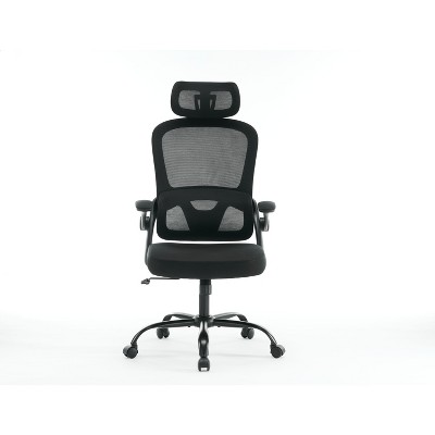 NicBex 350lbs Tall Back 360°Swivel Office Chair with Adjustable Armrest,Headrest&Seat Height,Set of 1,Chic Boss Chair Computer Chair for Home,Office