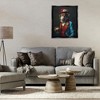 Stupell Industries Monkey with Fancy Outfit Black Floater Framed Canvas Wall Art - 2 of 4