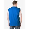 KingSize Men's Big & Tall Shrink-Less Lightweight Muscle T-Shirt - 3 of 4