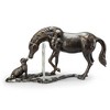 SPI Home Barnyard Pals Garden Sculpture – 25" Wide Farm Animal Outdoor Statue with Pig, Chicken, and Goat Figures - 3 of 3