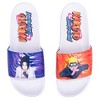 Odd Sox, Naruto X Sasuke, Slide, Slip On Sandal, Medium - 3 of 4