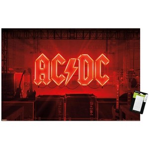 Trends International AC/DC - Power Up Neon Logo Unframed Wall Poster Prints - 1 of 4