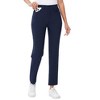 Women's Golf Pants with Pockets Lightweight Qucik Dry Casual 7/8 Work Ankle Pants for Women - 3 of 4
