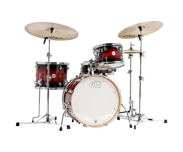 DW Design Series Frequent Flyer Kit Tobacco Burst