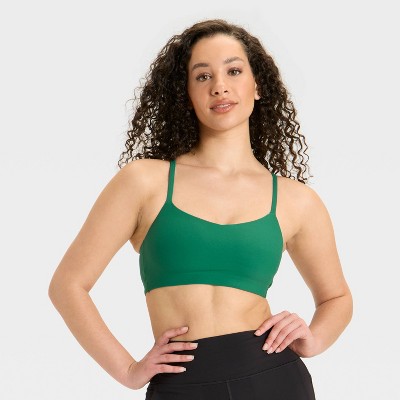 Women's Everyday Soft Light Support Strappy Sports Bra - All In Motion™