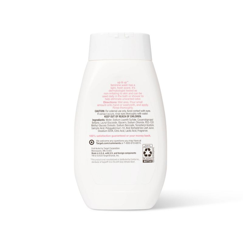 Feminine Wash for Sensitive Skin Light Fresh Scent - 12 fl oz - up &#38; up&#8482;, 3 of 4