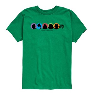 Boys' - The Bad Guys - Mr. Wolf and Friends Silhouettes Short Sleeve Graphic T-Shirt - 1 of 4