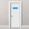 Unique Bargains Acrylic Self-Adhesive Decor Home Door ENTRANCE Sign - 4 of 4