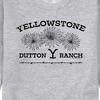 Men's - Yellowstone - Yellowstone Wildflowers Graphic Fleece Sweatshirt - 2 of 4