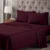 Premium Cotton 400 Thread Count Solid Deep Pocket Bed Sheet Set by Blue Nile Mills - 2 of 4