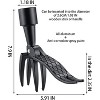 Itopfox Stand Up Weed Puller Tool with Long Handle for Garden Lawn, Adjustable Weed Remover Without Bending or Kneeling - 4 of 4