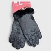 Canada Weather Gear Women's Winter Gloves – Touchscreen Warm Insulated Snow Gloves with Faux Fur Cuff - 4 of 4