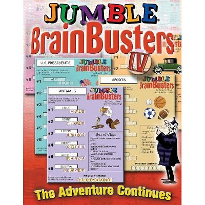  Jumble(R) BrainBusters! IV - (Jumbles(r)) by  Tribune Media Services (Paperback) 