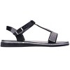 Fifth & Luxe Women's PCU Sparkly Flat Sandals - Open Toe Flats with Rhinestones - 2 of 4