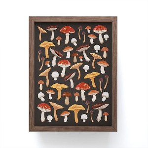 Avenie Mushroom Medley Framed Mini Art Print - Society6 - 1 of 3