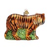 Old World Christmas Glass Blown Ornament for Christmas Tree, Tiger (With OWC Gift Box) - 3 of 4