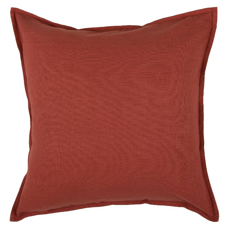 20"x20" Oversize Solid Square Throw Pillow - Rizzy Home, 1 of 8