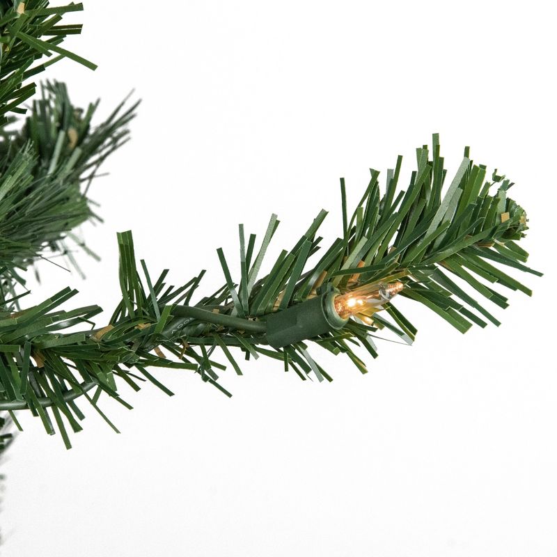 Northlight 7' Pre-Lit Norfolk Spruce Artificial Christmas Tree, Clear Lights, 3 of 7