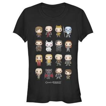 Juniors Womens Game of Thrones Funko Characters T-Shirt