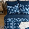 Bedsure Queen Comforter Set - Quatrefoil Comforters , Lightweight Bedding Sets for All Season, Bed in a Bag with Comforters, Sheets, Pillowcases & Sha - 4 of 4