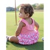 RuffleButts Baby/Toddler Knit Tie Shoulder Bubble Romper - 4 of 4