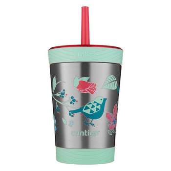 Contigo Kids 12oz Stainless Steel Spill-Proof Tumbler with Straw