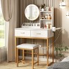 Makeup Vanity Table Set for Bedroom - 2 of 4