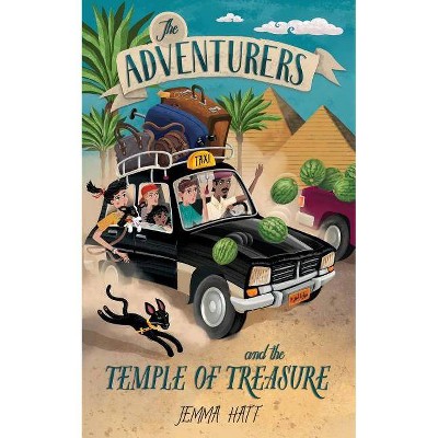 The Adventurers and the Temple of Treasure - by  Jemma Hatt (Paperback)