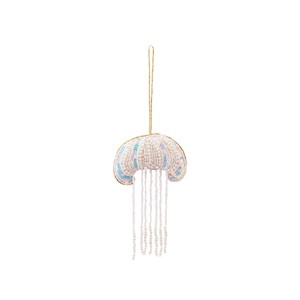 Gallerie II Pearl Shimmer Jelly Fish Ornament - 1 of 3