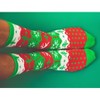 Crazy Dog T-Shirts Men's Ugly Christmas Sweater Socks Funny Festive Holiday Xmas Party Novelty Footwear - 3 of 4