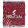 Santa Clara University Logo Dots Silky Touch Blanket White 50x60 - 2 of 4