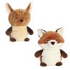 Aurora Small Reversible Eco Pairs: Fawn and Fox Eco Nation Eco-Friendly Stuffed Animal Orange 6.5" - 2 of 4